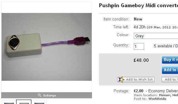 http://www.ebay.co.uk/itm/Pushpin-Gameboy-Midi-converter-and-cartridge-/120857392274?pt=Midi_Controllers&amp;var=&amp;hash=item61cdac169f#ht_500wt_1076