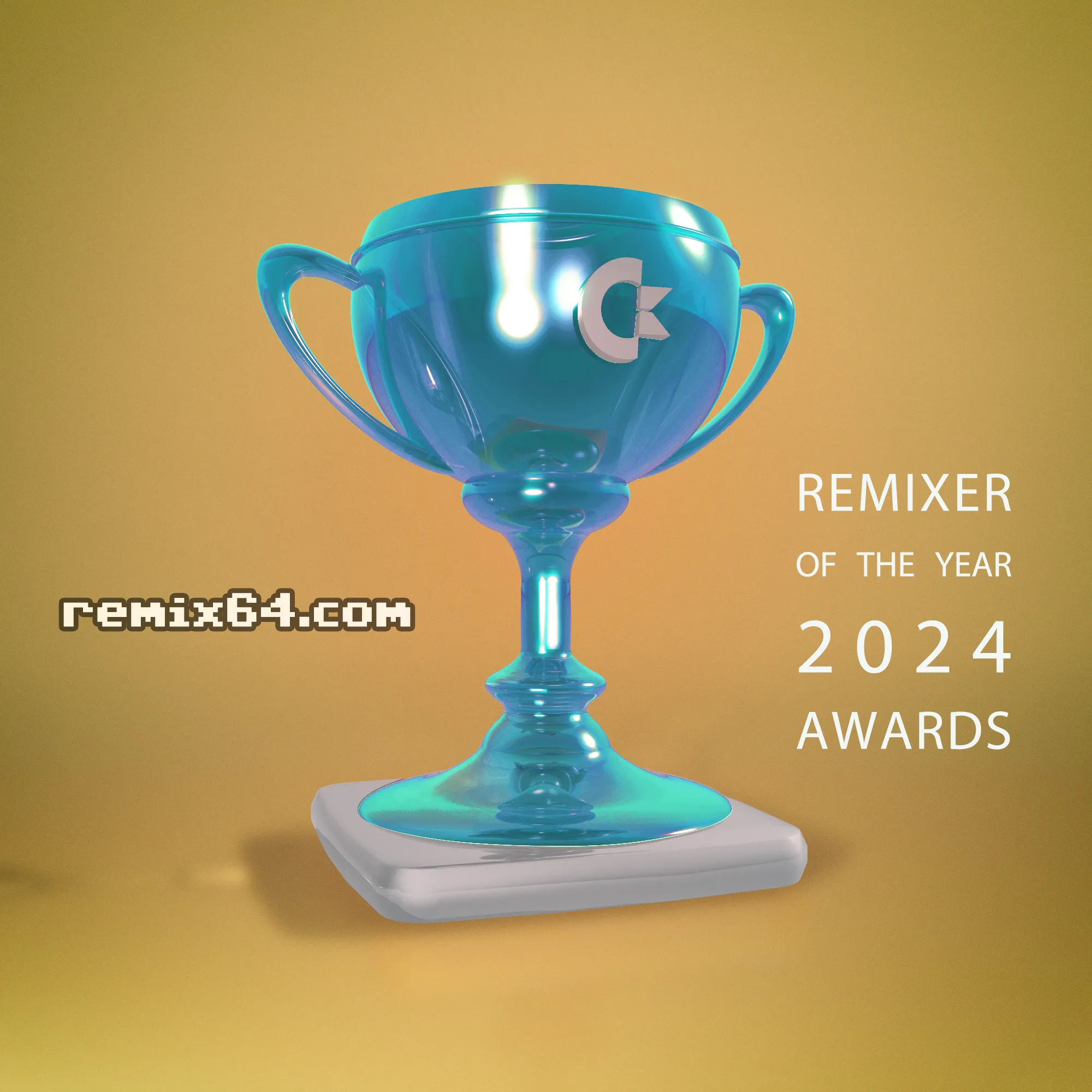 Remixer Of The Year 2024 Trophy